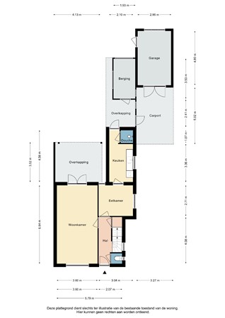 Plattegrond - Heideveldweg 43, 6414 XJ Heerlen - Heideveldweg 43 Heerlen - Begane grond 2D.jpg